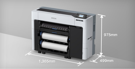 靈活緊湊，省空間、不占地 - Epson SC-P6580DE產品功能