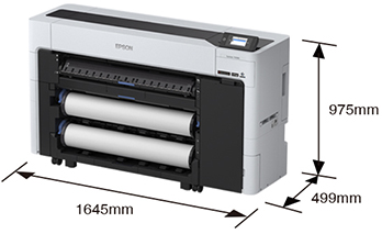 產品外觀尺寸 - Epson SureColor T7780D產品規格