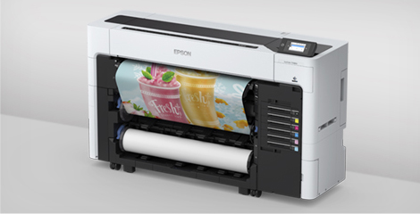 上紙軸可用作收紙使用 - Epson T7680D產品功能